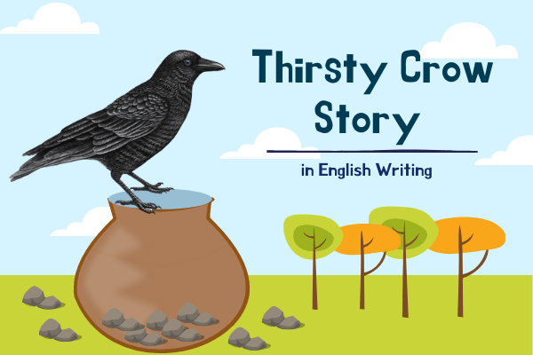 Thirsty Crow Story in English Writing